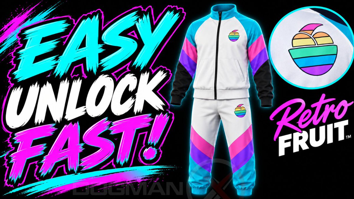 DogManX31's tweet photo. Unlock the Retro Fruit Tracksuit FAST and earn an extra GTA$1,000,000 in... https://t.co/ijLKMd3oz3 via @YouTube 

EASY!!!! https://t.co/8hmwTHGKGv