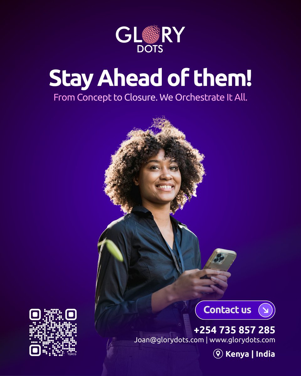 GloryDots's tweet photo. STAY AHEAD OF THEM!

Because in conferences, being prepared isn’t enough!

From delegate experience to speaker coordination.
From abstracts &amp; registrations to sponsors &amp; exhibitions.
From technology &amp; communication 

Let's connect: +254 735 857 285 | Joan@glorydots.com 

#kenya https://t.co/xvo5CNNXCB