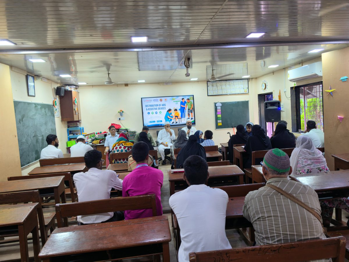 UmmeedF's tweet photo. Medical Aids Distribution 🤝💙
On 14th September 2026, Ummeed Foundation, in collaboration with ALIMCO, distributed medical aids to 20 Persons with Disabilities (PwDs), supporting greater mobility, independence, and inclusion.
#UmmeedFoundation #ALIMCO #DisabilityInclusion https://t.co/mivPiwjcK5