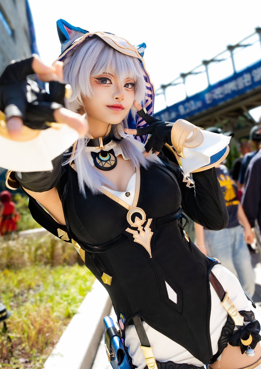 tkfrn_k's tweet photo. 2026.09.20 부천국제만화축제

MODEL : 낙사데미지 님 ( @Fall_damage_22 )

#HonkaiStaiRail #붕괴스타레일 #Cipher https://t.co/B63k85Gh4Y