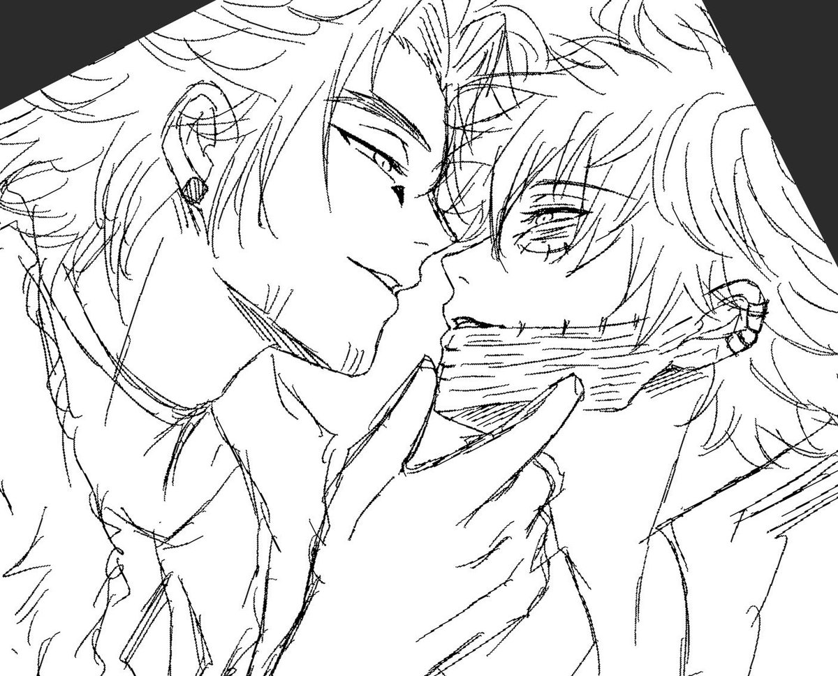 terashi_11's tweet photo. 最近似たような構図しか描いてないっスね https://t.co/wldn1lu2BR