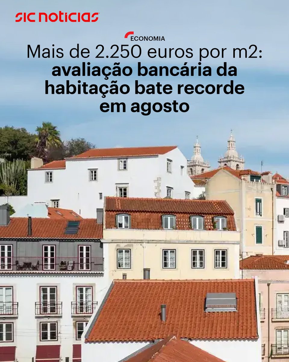 SICNoticias's tweet photo. A Grande Lisboa, o Algarve e a Península de Setúbal são as regiões com os valores de avaliação mais elevados face à mediana do país.

Saiba mais em: https://t.co/CrH8pp9hV1

#economia #habitacao #lisboa #algarve #setubal #portugal #news #sicnoticias https://t.co/jF0elq4usk