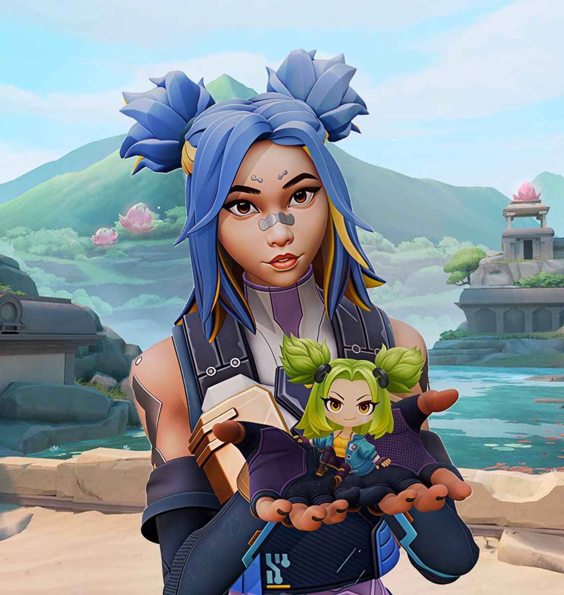 SadgeEsquille's tweet photo. day 15 

Neon and Lil Zery   ( love them)

#neon #zeri #valorant #leagueoflegends https://t.co/at5eqaHyqh