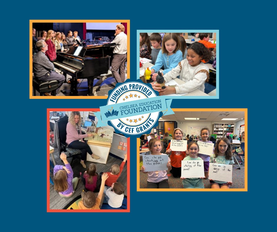 BeachMiddle's tweet photo. A $600 Chelsea Education Foundation grant helped North Creek Elementary first graders visit the Hands-On Museum in Ann Arbor.

That's what community support can do.

Donate here: https://t.co/cOmPbKk1EY https://t.co/KXmyZSHT6k
