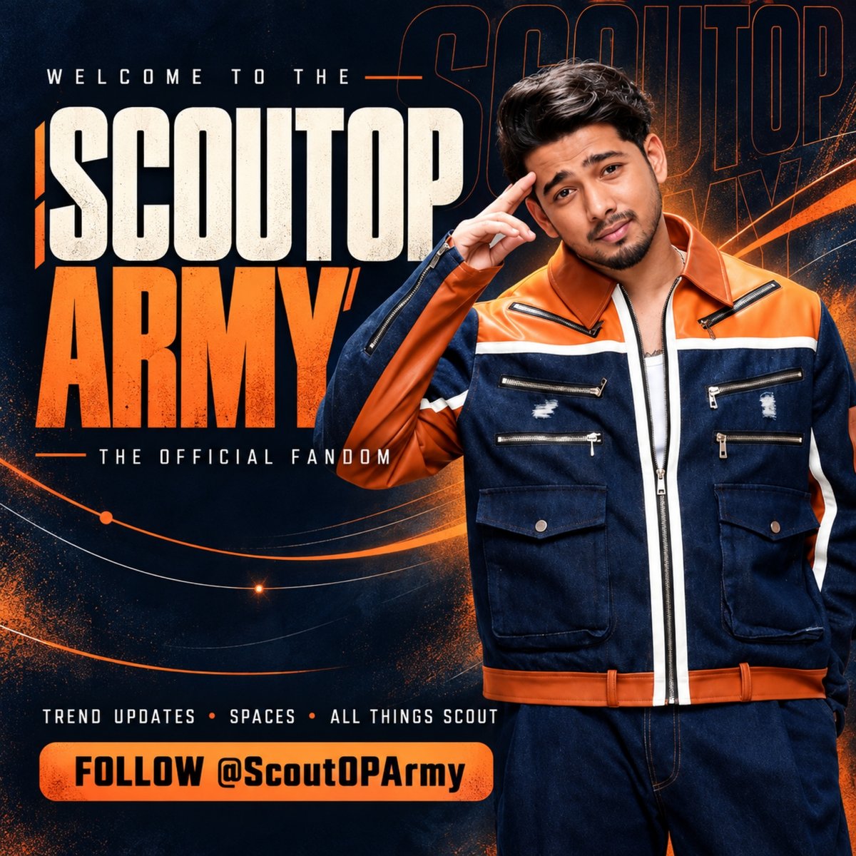 ScoutOPArmy's tweet photo. Welcome to the official fandom of #ScoutOP! ❤️🔥

#ScoutArmy, stay connected here for trend updates, Spaces and everything related to Scout. Follow along and spread the word—let’s get everyone together! 💪

@scouttanmay 

#ScoutOP #BiggBoss20 #BB20 https://t.co/IuW0TvGf9g