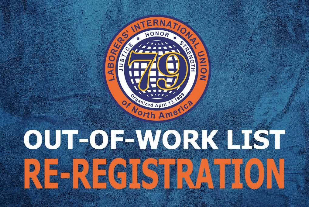 local79nyc's tweet photo. Re-registration for all members to maintain their position on Local 79's Job Referral list. Dates for re-registration are October  1, 2, 5, 6, and 7. Hours are from 8:00 am – 5:00 pm each day. Please call the Job Administration Dept. 212-465-7915, 7918, 7919, or 7969. https://t.co/xCsdSoUMPA