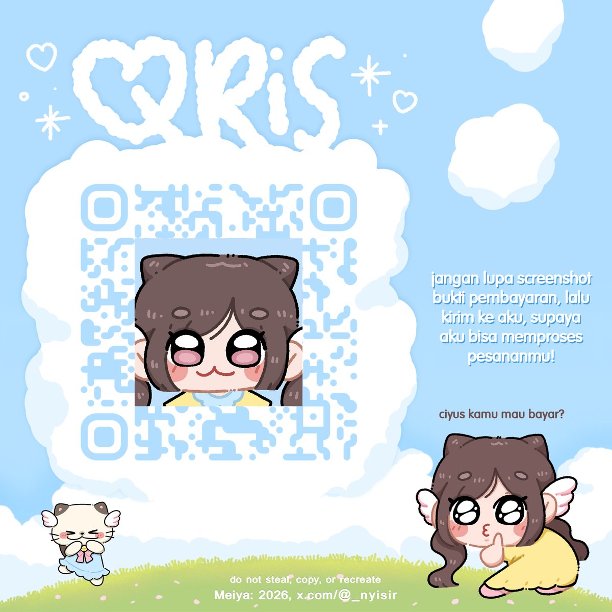 _nyisir's tweet photo. help repost or retweet? tia!! ഒ·˚

hey - ho manteman, boleh tolong ospeknya?  ₍^. .^₎Ⳋ🍀 oia ayo kenalan jugaa!! namaku Meiya dan ini set up ku. sekiranya ada yang kurang pas atau ada kemiripan dengan yang lain, boleh dm aku baik - baik nyaw 🐈🩵 scroll for more <3

#zonauang https://t.co/f8onrQihNa