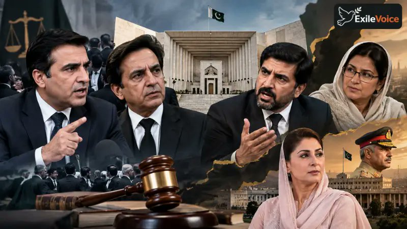 ExileVoice32462's tweet photo. Tensions escalate as the Supreme Court Bar Association election triggers sharp credential disputes and personal attacks across Punjab’s legal and political leadership.
Read the full analysis here: https://t.co/DKhmfZP5jX
#SCBAElections #PakistanPolitics #Punjab #LegalNews https://t.co/XswAuzf5OA