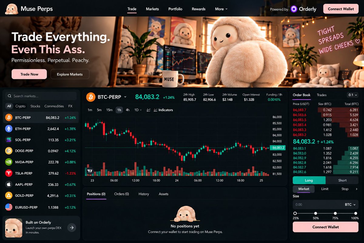 OrderlyNetwork's tweet photo. told Muse to build me a perp DEX with a good spread

close enough https://t.co/Xg7XV4aS9W