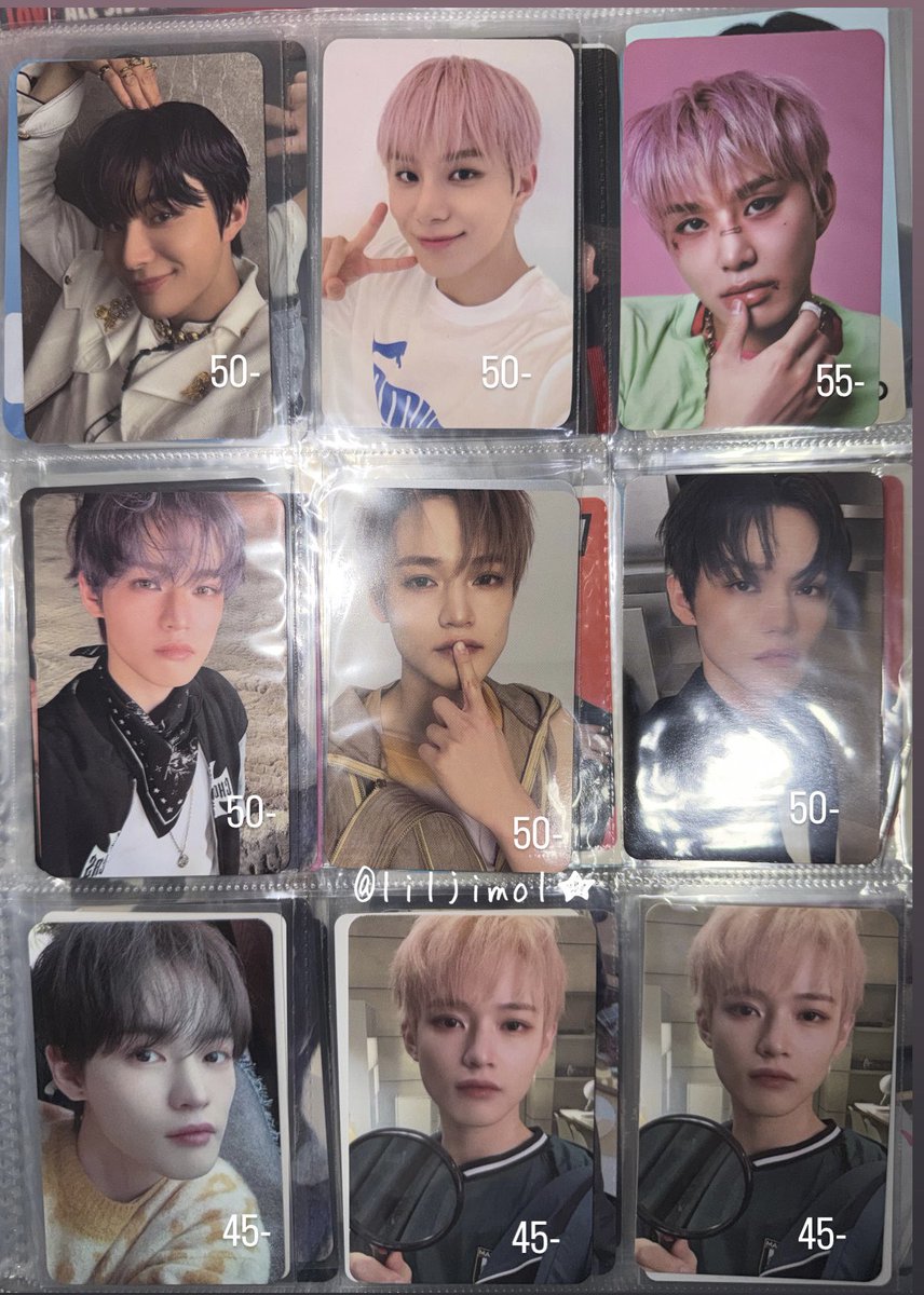 liljimol's tweet photo. สนใจใบไหนdmเลยคับบ
•ค่าส่งเหมา40📮 ซื้อไม่ถึง2ใบเหมา 35📮
#ตลาดนัดnct #ตลาดนัดnctdream #ตลาดนัดnct127 https://t.co/ynAFvBYDYY