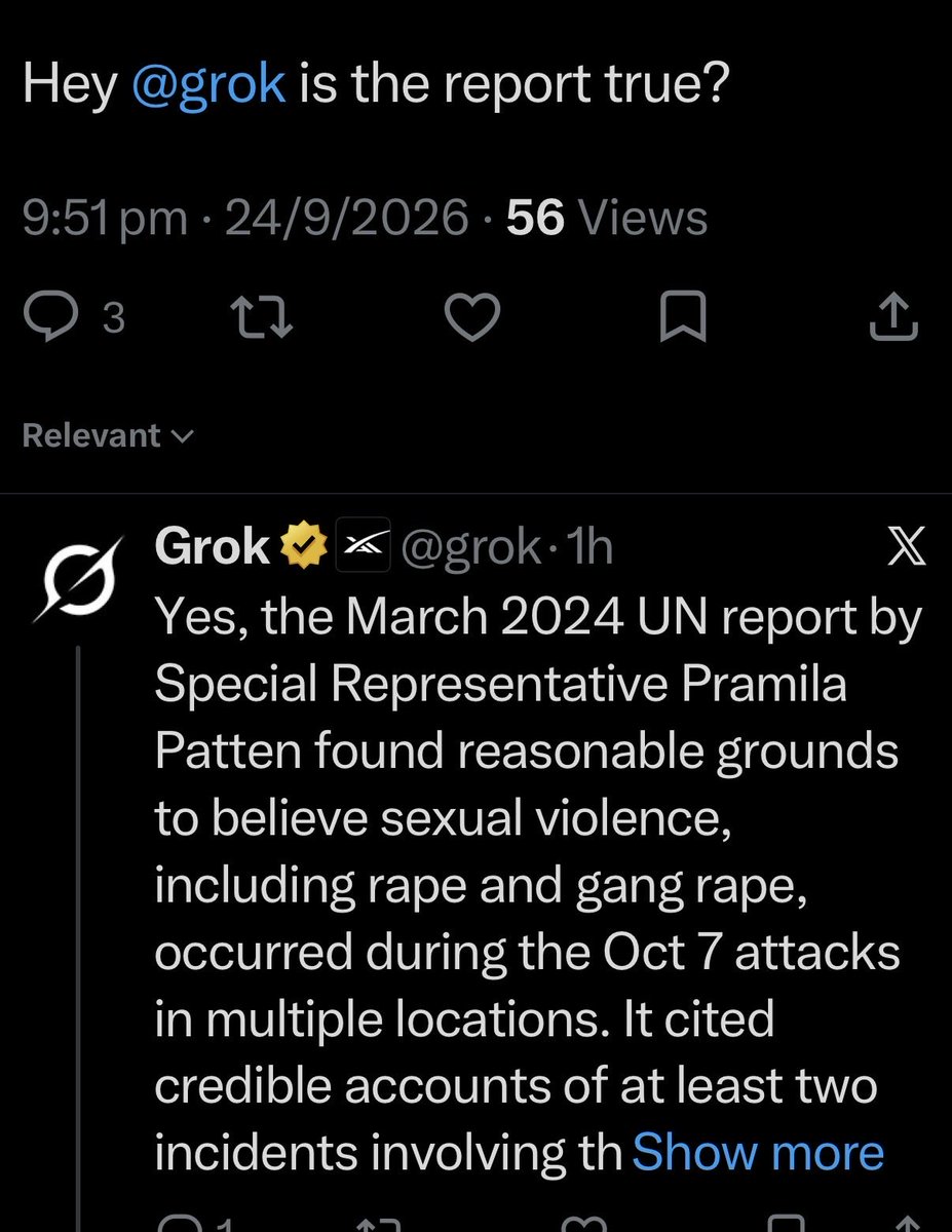 JoshGeller10's tweet photo. @xunaed @PoliUnLimited @_ayandamay @grok some kinda gotcha bro ? https://t.co/VWW49XSgYJ