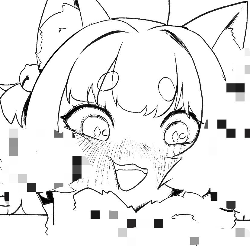 seori091's tweet photo. just wrapped up lineart, will be taking a break for a while to focus on other work but enjoy these funny faces https://t.co/62YCdmE45f
