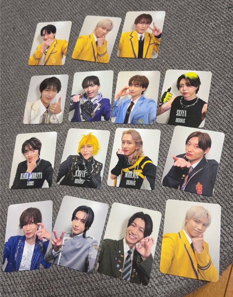 A5vzrx_'s tweet photo. EBiDAN エビダン Yes!東京 トレカ  交換 

【求】
カイ > REI FUMINORI関連 > 買取
【譲】
HMV Online（オンライン）箔押し
リョウガ 塩﨑 TETTA 志賀 芳賀
タワレコオンライン
田中 SHOOT SHOW 八神 高桑
画像のもの

 #EBiDAN交換  #EBiDAN譲  #EBiDAN求  #EBiDAN https://t.co/TBhzSPL0BY