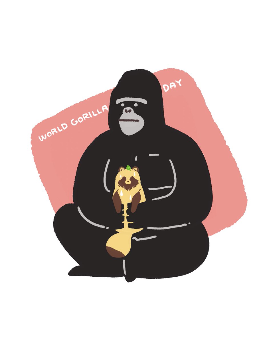 nikaidooooooooo's tweet photo. ゴリラの日 https://t.co/GUcmNhJmC4