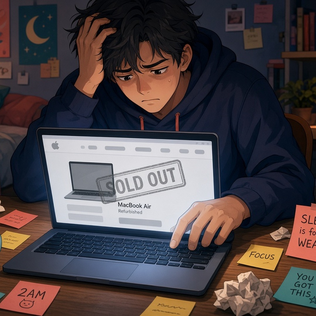 ayewatchai's tweet photo. https://t.co/SJ3f0ZcwOe listed a refurbished 15" m5 macbook air (starlight) at $1,529.
if you had AyeWatch watching that public refurbished page, it would have pinged you before the config sold out.
@ayewatchai https://t.co/KfrnS1VRJ8