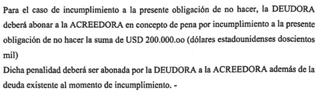 OyPSL's tweet photo. Martín: este documento es, por ejemplo, parte de lo que en tu carácter de Secretario le firmaste a Diego "Torito" Rodríguez.

Allí se establecía que, de incumplirse el contrato, San Lorenzo debía abonar 200.000 dólares. Y el acuerdo se incumplió a los pocos meses.

¿Esa es la forma en la que creés que el club va a salir adelante?

Te invitamos a pasar por Avenida La Plata y abonar los 200.000 dólares para solucionar el perjuicio que ocasionaste.