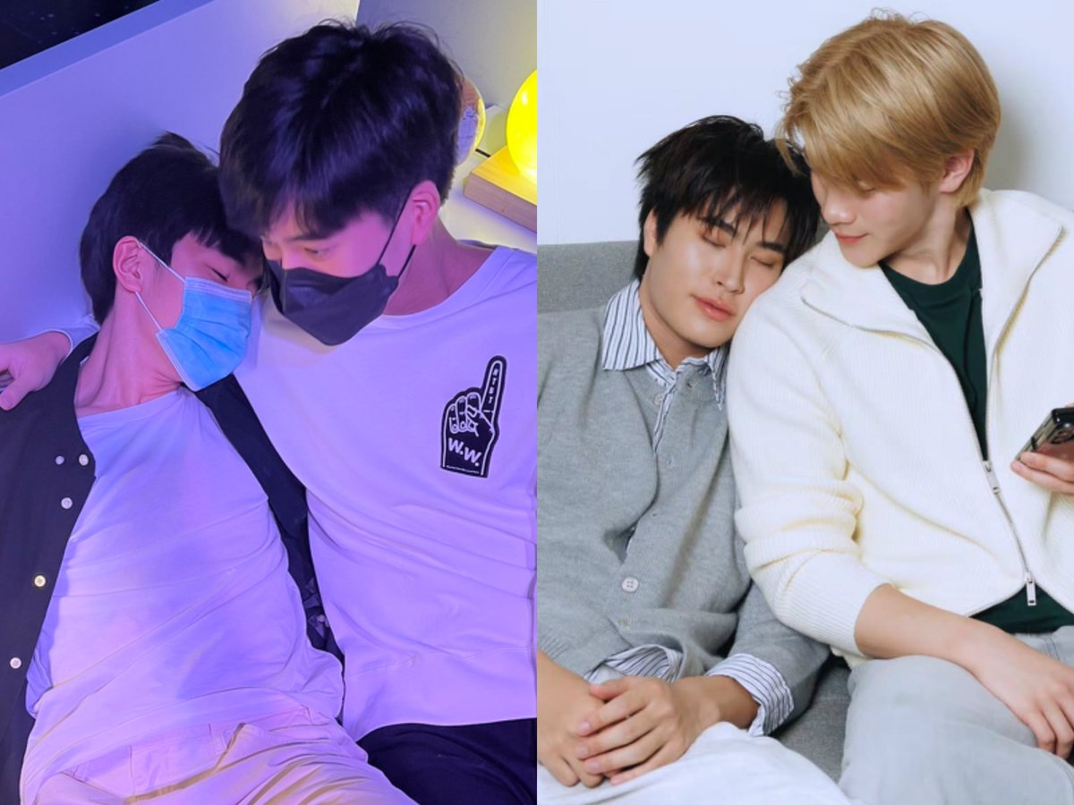 APHIN_NAKA's tweet photo. ทุกคนอย่าเสียงดังคับแฟนผมหลับอยู่ 😴 https://t.co/P1ZQURbZz3