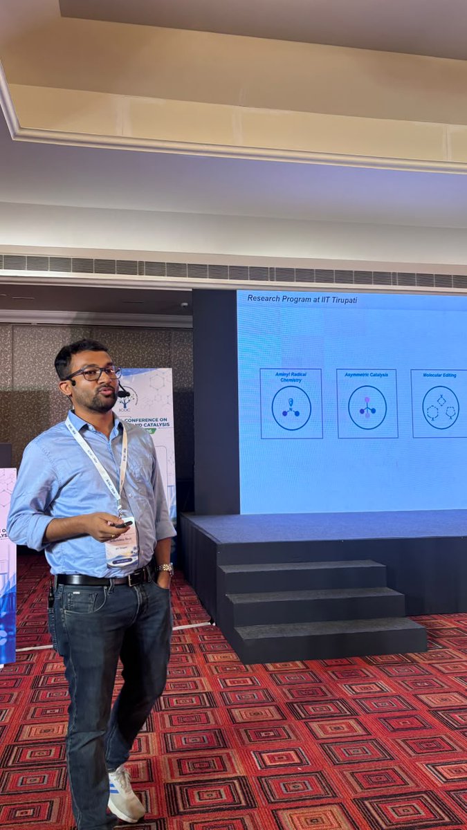icoc_2026's tweet photo. 🎙️ An insightful Invited Lecture by Prof. Srikrishna Bera @sbera01 is underway at #ICOC, bringing fresh ideas and fascinating perspectives to the audience. 🔬✨ https://t.co/LfJjiKAXJZ