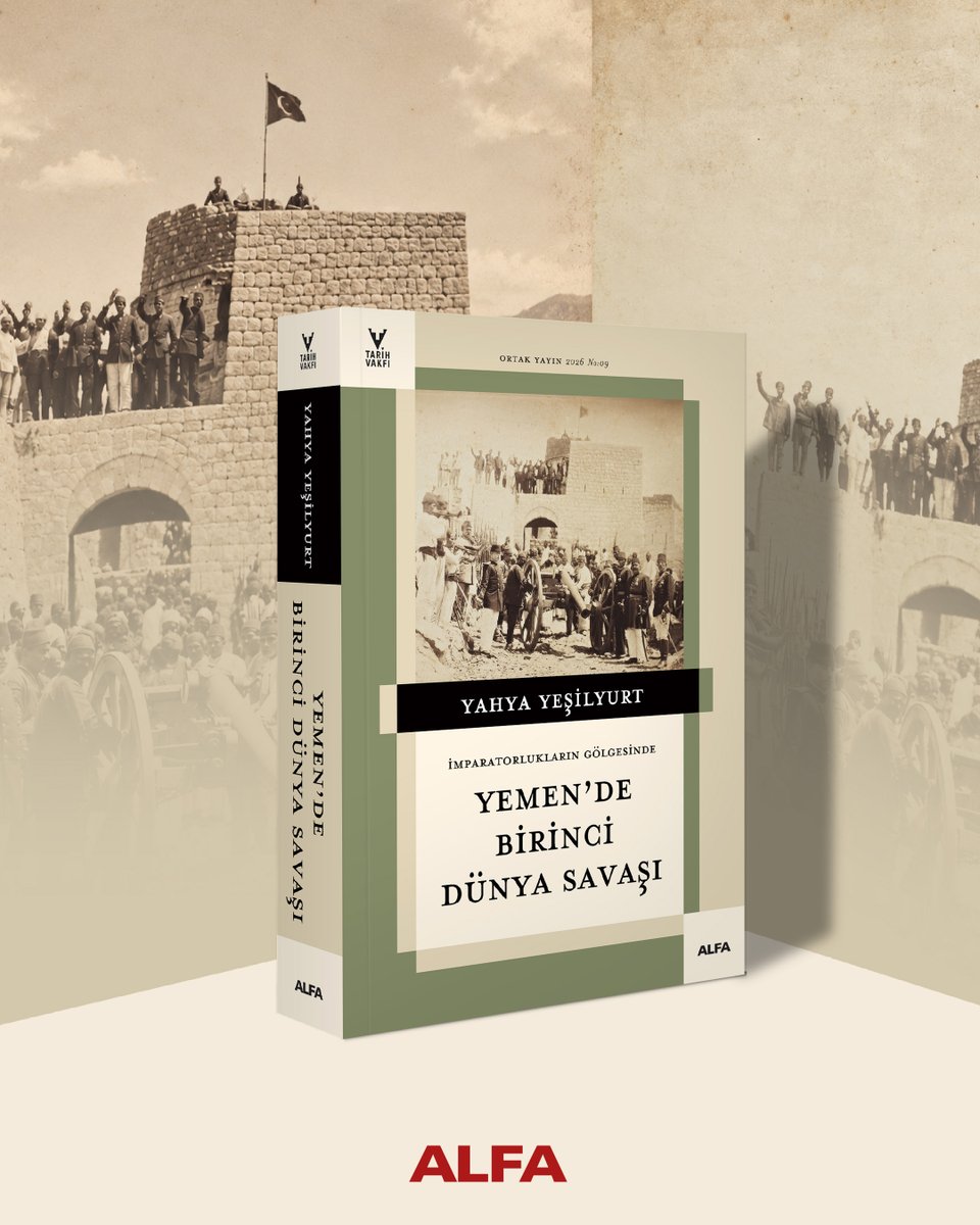 alfakitap's tweet photo. Yahya Yeşilyurt, "Yemen'de Birinci Dünya Savaşı: İmparatorlukların Gölgesinde" adlı eserinde, dönemin en zorlu ve uzak cephelerinden birinde yaşanan var olma mücadelesini tüm gerçekliğiyle anlatıyor. 

Kapağındaki taş kalenin, askerlerin ve topçuların yer aldığı o tarihi fotoğrafla dönemin tozlu atmosferini daha ilk bakışta hissettiren bu çalışma, güç savaşları arasında kalan bir coğrafyanın kaderine yakından bakmamızı sağlıyor.

#AlfaKitap #Yemen