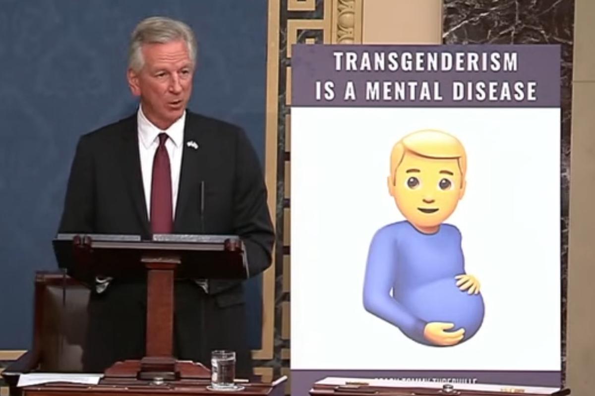 nypost's tweet photo. Sen. Tommy Tuberville claims 'many' airline pilots, air traffic controllers 'part of the furry community' https://t.co/szJnF8l58G https://t.co/i95NCuKMs9
