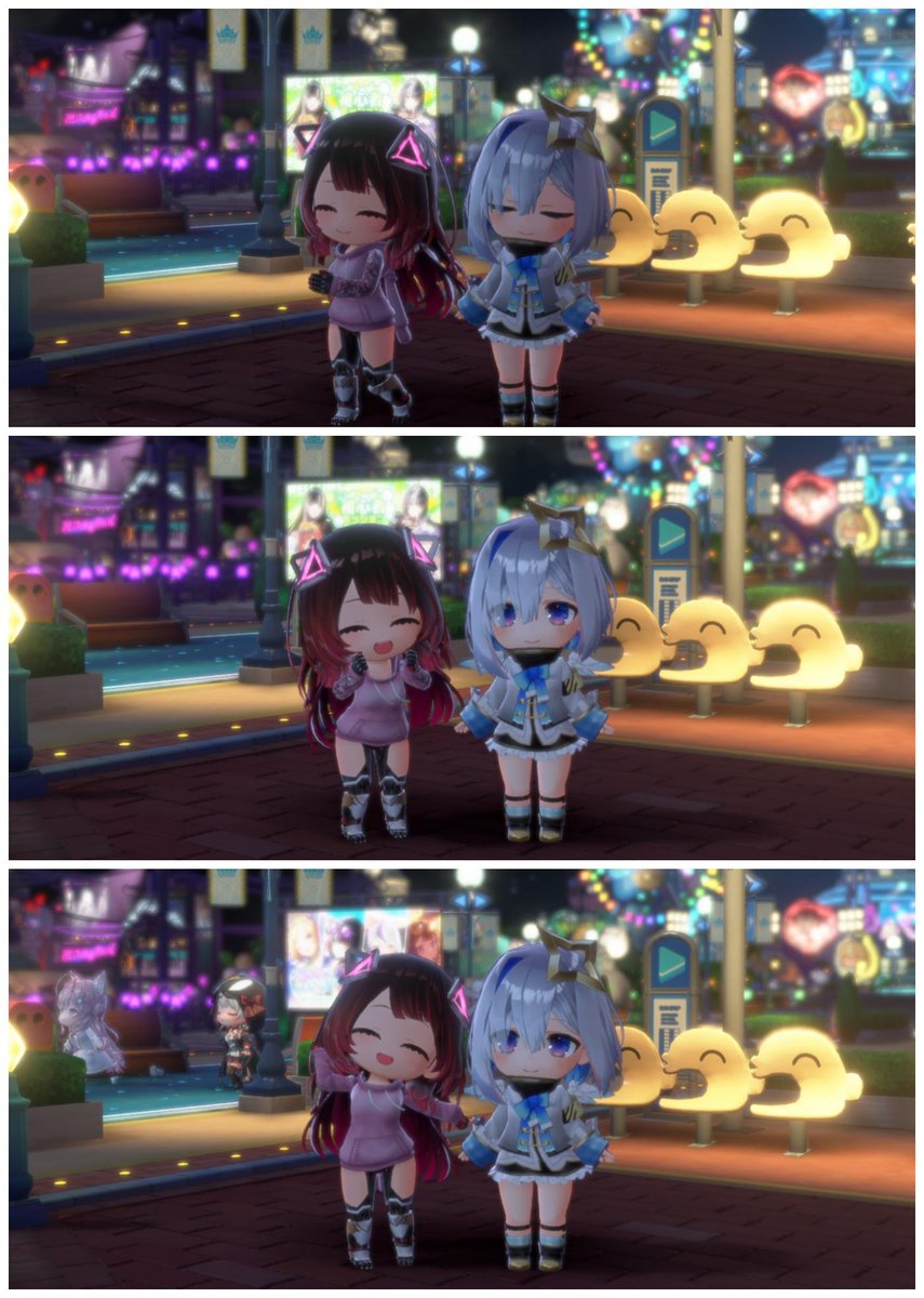 ShHa619536's tweet photo. ホロドリ今日のかなたそ

Ririka&amp;Kanata's kitchin
一枚写真撮った瞬間ゲームが落ちました
ホロドリスタッフさん弁明があればお聞きしますw

ロボ子さんと2ショット
ロボ子さんとだと目を閉じてるのもふんわり感出て良き

4期生お話し会
かなたそとわためぇ正面から

ころさんとTV
野球中継かな? https://t.co/xj3yrQORoZ