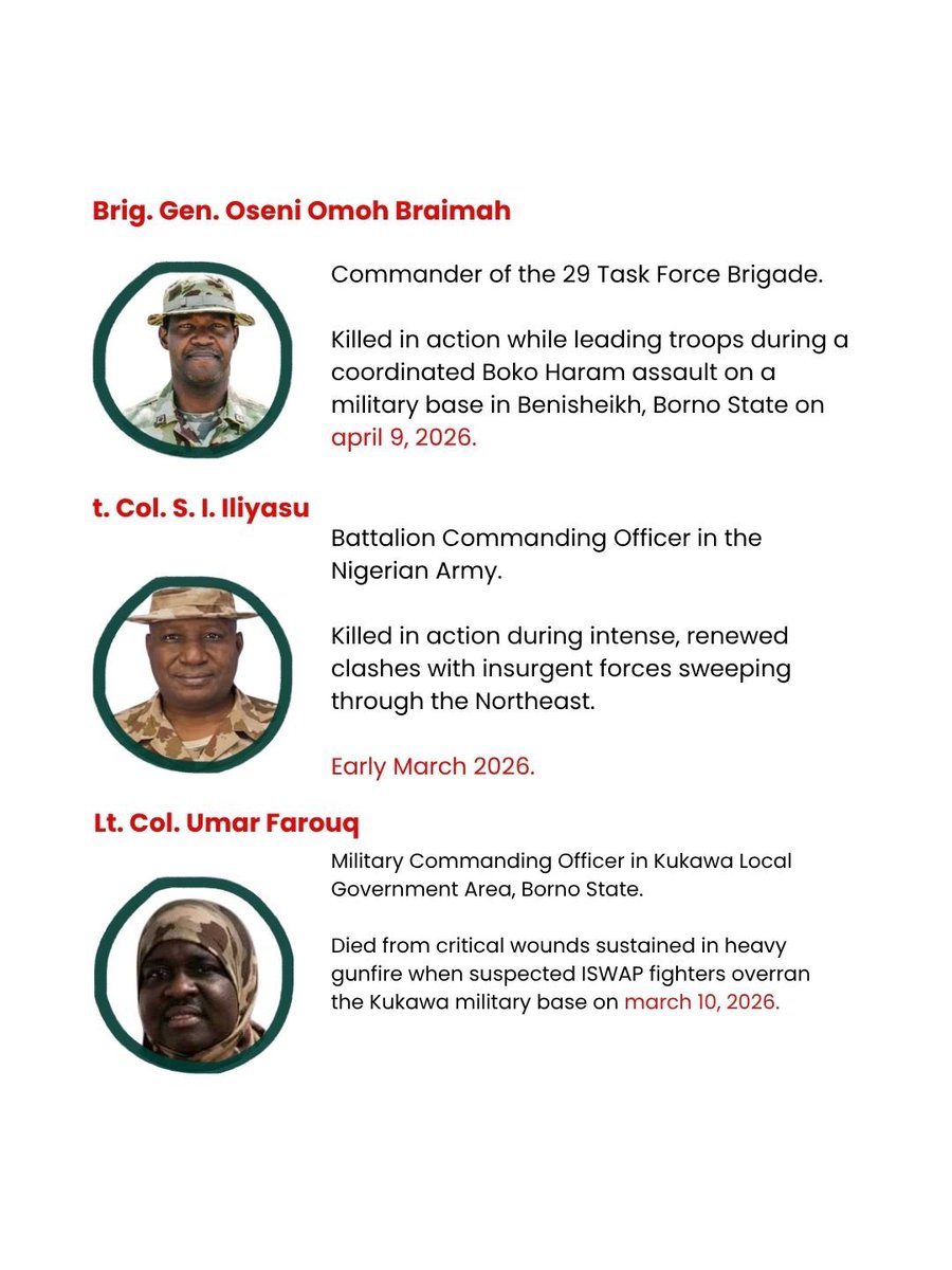 wearegst's tweet photo. In the first half of 2026, 5 top military officials were killed. https://t.co/YJd2JGL30r
