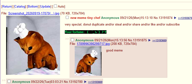 fearonchain's tweet photo. new 4chan meme??

already dozens of posts and multiple threads

same board were pepe and rage comics came from 

thread 1: https://t.co/Mjp812fz9c

thread 2: https://t.co/Ny58IV5CQK https://t.co/SSBYUwQURl