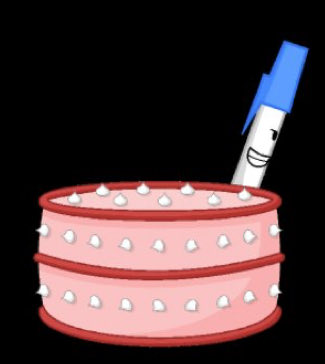 colourstocor's tweet photo. pen inside cake https://t.co/zAH6hlAaeI