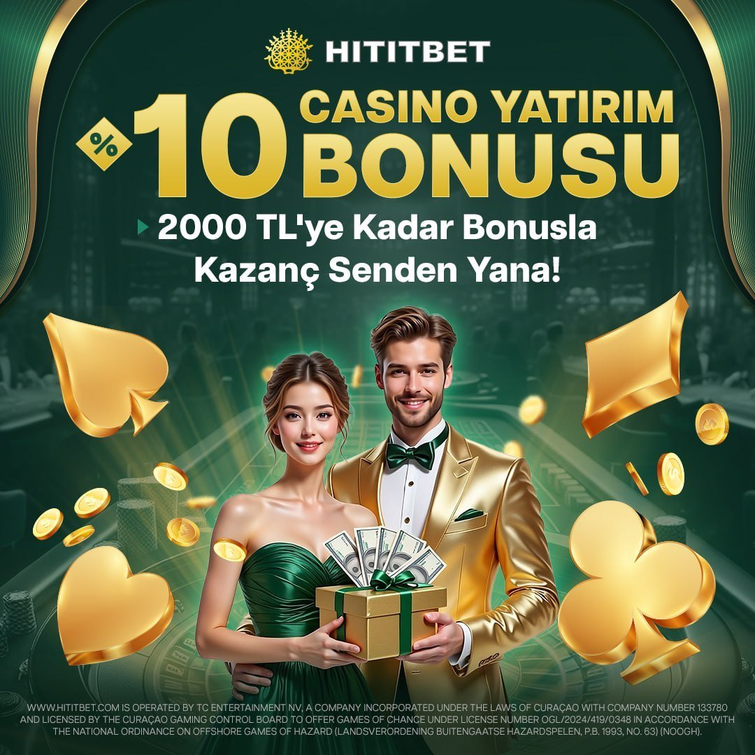 hititbetsocial's tweet photo. 💥💰 2000 TL'ye Kadar Bonusla Kazanç Senden Yana! 💥💰

💸🎰 %10 Casino Yatırım Bonusu ile oyun keyfini ve kazanç potansiyelini artır! 💸🎰

✨🔥 Her yatırımı avantaja çevir, şansını doyasıya dene! ✨🔥

🏆🚀 Hemen katıl, kazanç fırsatını kaçırma! 🏆🚀
https://t.co/igXV5LAfrf https://t.co/gOMUpKvNui