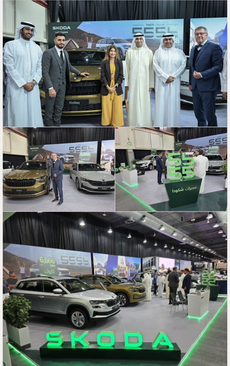 Jura_Chmiel's tweet photo. Another year has passed,and another motor show has taken place in Kuwait.Once again, our Škoda cars were there.
Rok se sešel s rokem a v Kuvajtu se uskutečnil další automobilový veletrh.A opět nechyběly ani naše škodovky.
#autoworldshow #kuwait #Skodaauto #Czechia
#Behbehani https://t.co/5ukx4v8FJ5