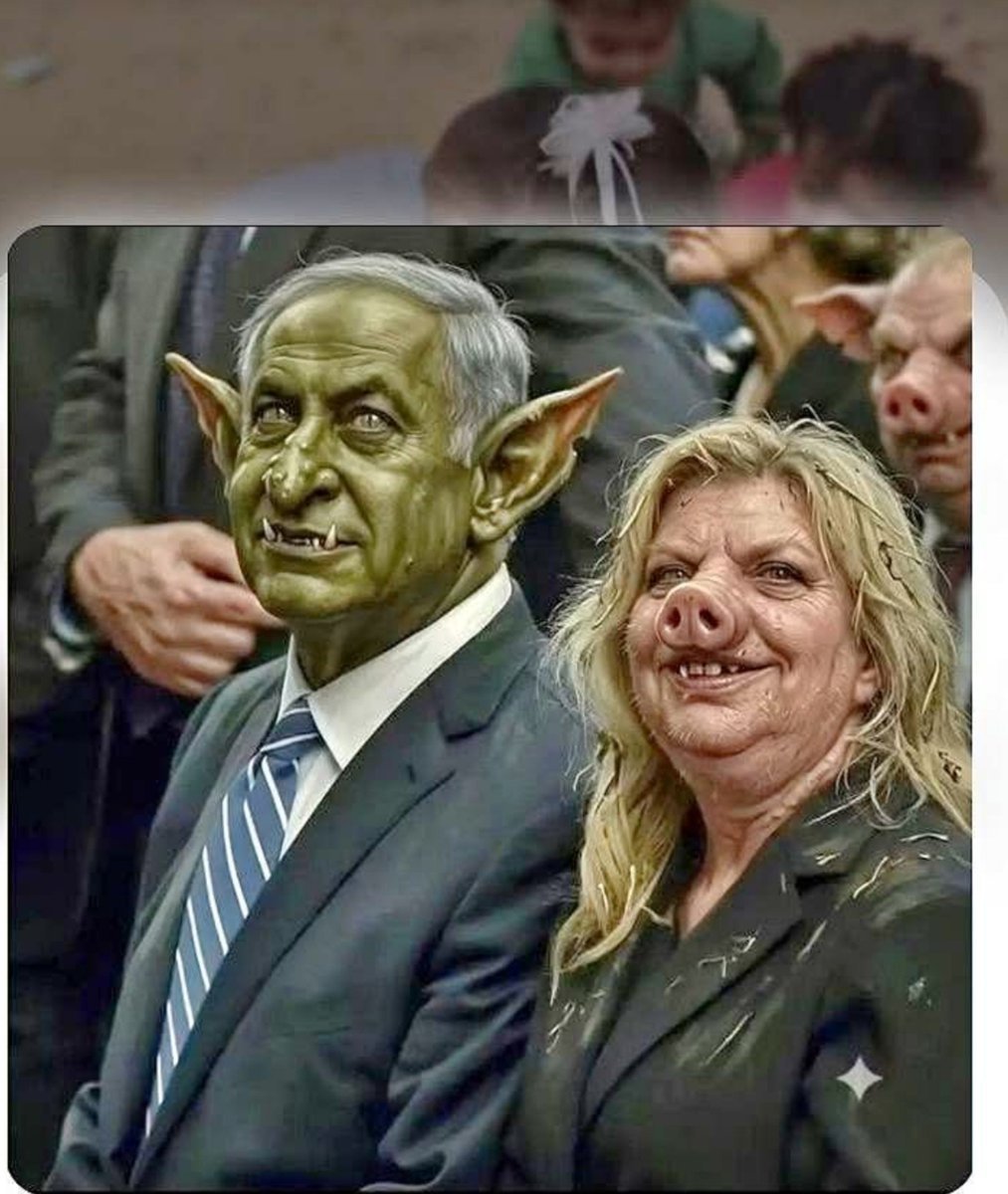 Mokarram__1's tweet photo. Evil Netanyahu 👹
@Palestine_UN https://t.co/NyIi9pU9Jv