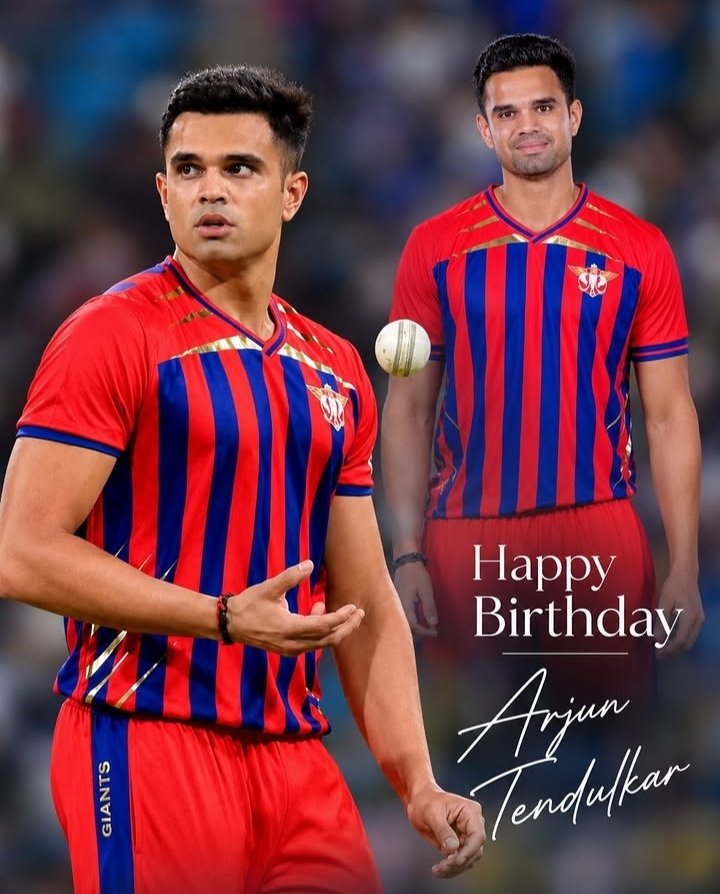 RoyKiFeed's tweet photo. Happy Birthday, Arjun Tendulkar! 

Keep working, keep learning and keep building your journey in the game. Wishing him plenty of special moments ahead. ✨

#ArjunTendulkar #HappyBirthday #Cricket https://t.co/ouQ92f7keL