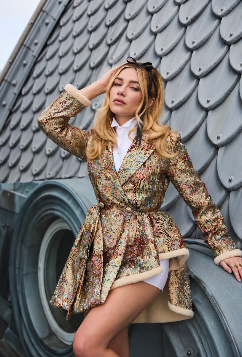 allstadoms's tweet photo. Florence Pugh. That stare deserves its own spotlight. https://t.co/8HYF2v2UcS
