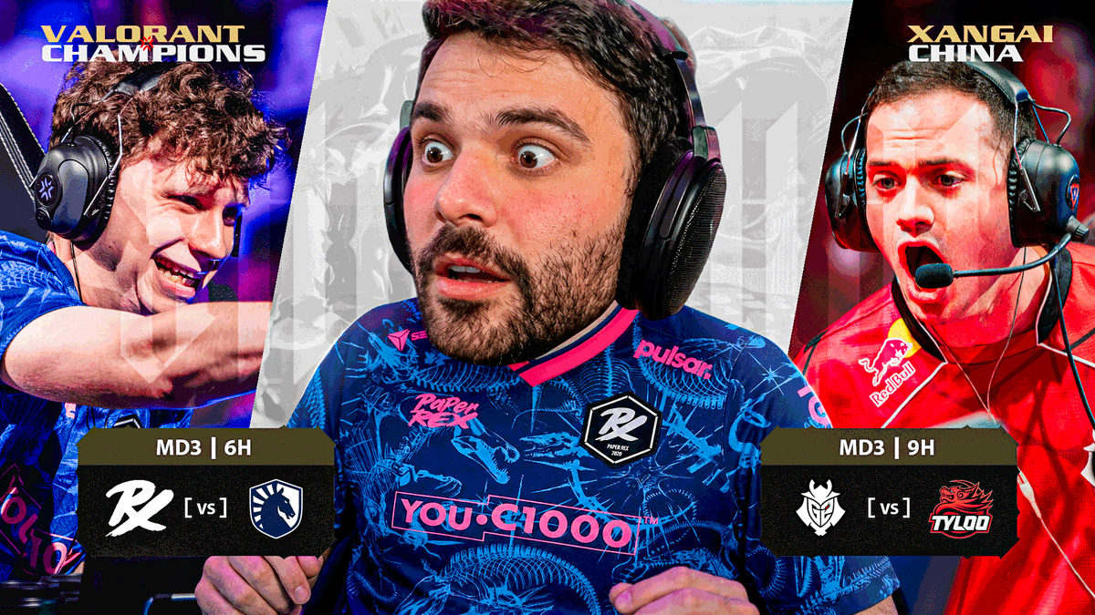 GustavoMinerva's tweet photo. 🚨🚨 CONFORME PROMETIDO PARA OS SENHORES, estamos online para ver esse MUNDIAL de valorant! 

hoje é o dia de maior gaymeplay e principalmente com PRX, nossa louduxa jogará sábado às 09

https://t.co/yk8sH74IZg https://t.co/BbMv20iHt6
