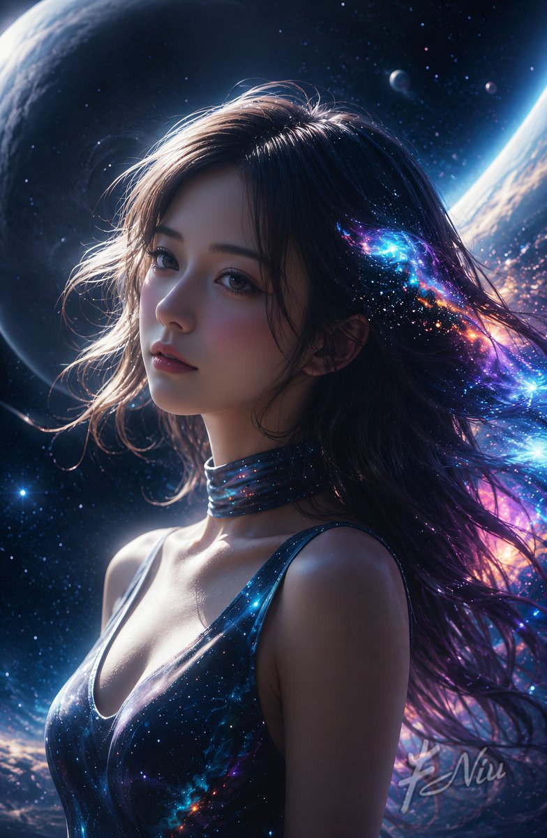 johnniuo101's tweet photo. ✨ 🌌 💫星塵與妳的微光相遇
✨ Where Stardust Meets Your Inner Glow Icon:
#webui_Forge 圖片製作
#chatgpt 圖片潤飾
#Generated #Anime #illustration https://t.co/AEYMXSK7ee