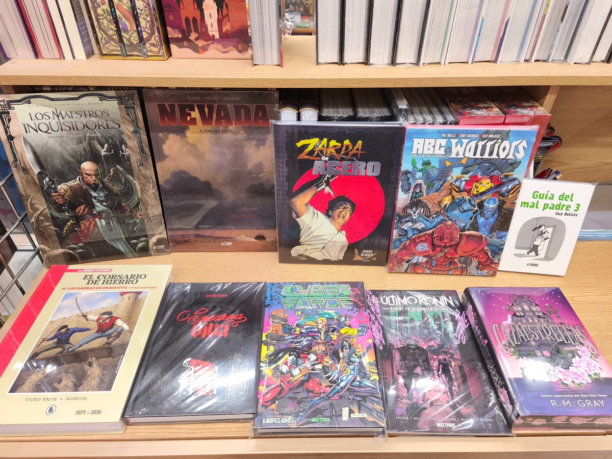 La_Orda's tweet photo. Seguimos con más novedades de cómic americano y europeo
#comics #novelagrafica #tiendadecomics #tiendadecomicsdevalencia #laorda https://t.co/V1IdbpCSod