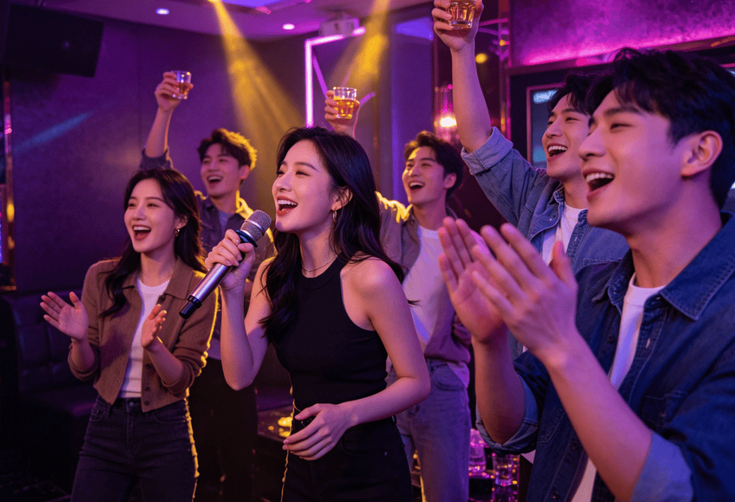 TyronArel's tweet photo. Let's hit the KTV! Belting out favorite tracks with friends tonight—this is pure fun and laughter. No need for perfect notes, just enjoy every second of singing your heart out! https://t.co/vRMQpJKbd6