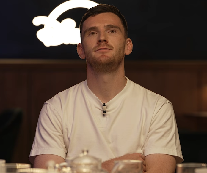 TouchlineX's tweet photo. • What is your dream 5-a-side both former and current teammates?

🚨🗣️ 𝗡𝗘𝗪: Andy Robertson: "Alisson, Virgil van Dijk, Thiago Alcantara, James Maddison, Mo Salah."

"But Bobby Firmino... also." https://t.co/um6UM0tY1F