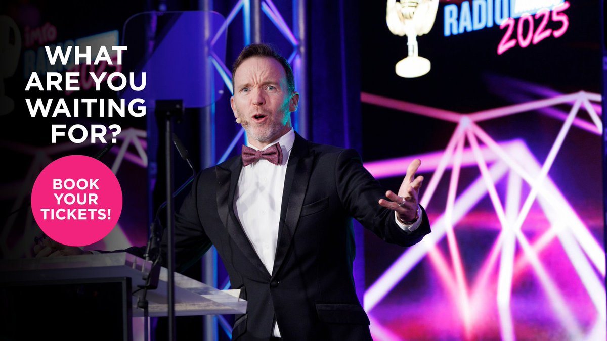 IMRORadioAwards's tweet photo. The wonderful @TheDermotWhelan will be joining us again as MC at this year's IMRO Radio Awards! Have you booked your ticket yet? #IMRO26 https://t.co/GODX8fNFn6