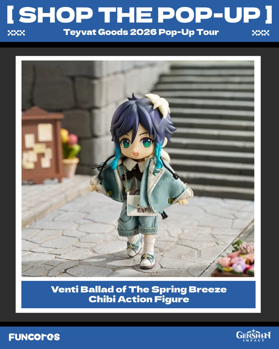 FuncoresWorld's tweet photo. 🌟 A new centerpiece for your collection!

Beautifully sculpted and full of character, this figure brings an unforgettable presence to any collection.
Come see it for yourself at the Teyvat Goods Pop-Up Tour · New York!
#funcores #genshinimpact #popupstore #nyc https://t.co/Z2uYtj1Tpe