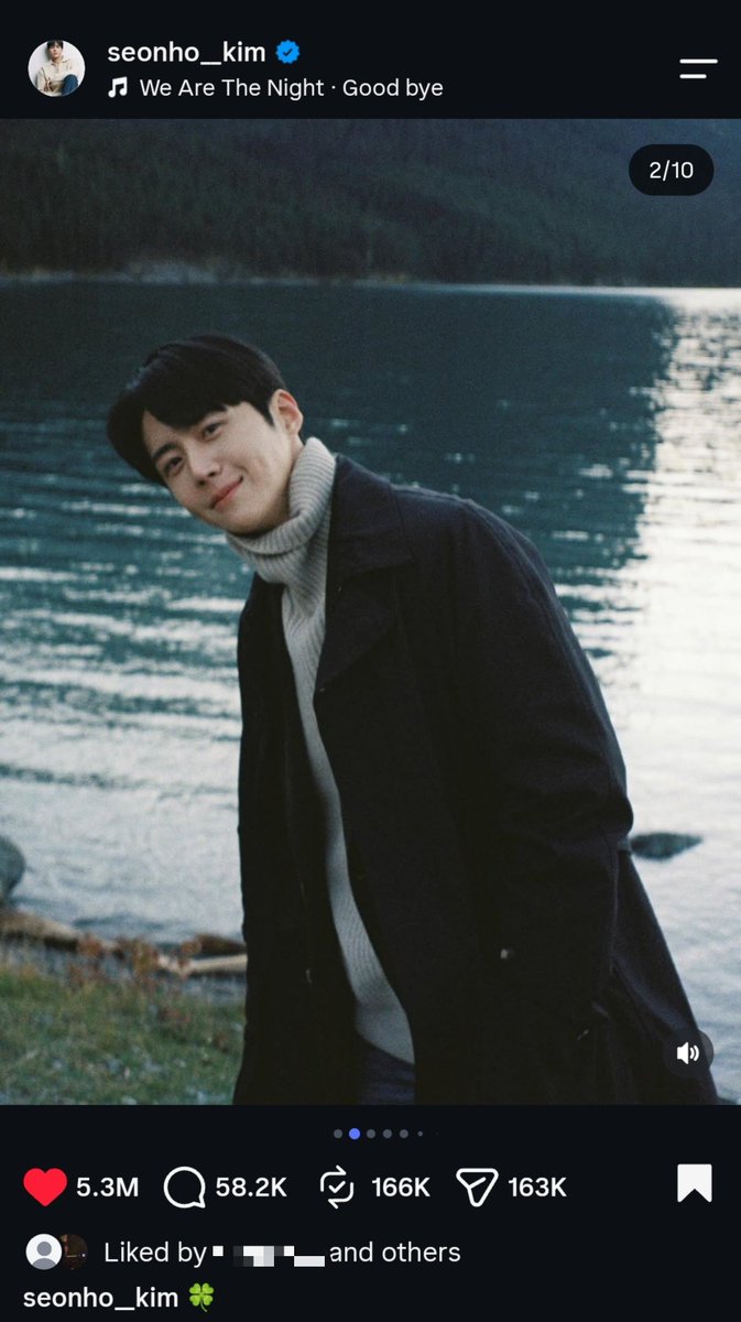 ae_xoxe's tweet photo. 5.3M likes, 58.2K comments and 166K reposts for his solo shot from #CanThisLoveBeTranslated bts 🥹🩵

I was just scrolling through the pictures and couldn't help but feel a little emotional while listening to the ctlbt ost that was used for this post 🥹🫶🏻 https://t.co/XWIdmQy5q7