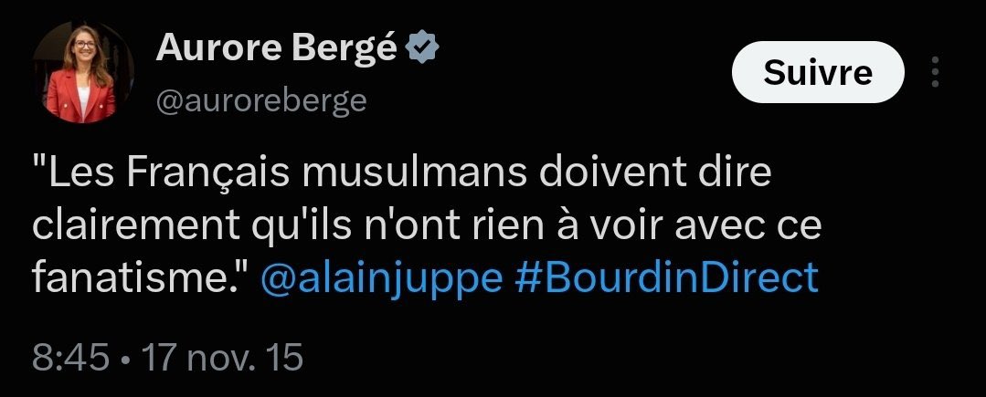 encore9ueve's tweet photo. @auroreberge « Faites ce que je dis, ne faites pas ce que je fais »
Mesdames et messieurs, Aurore Bergé : https://t.co/zG0XWJqauD
