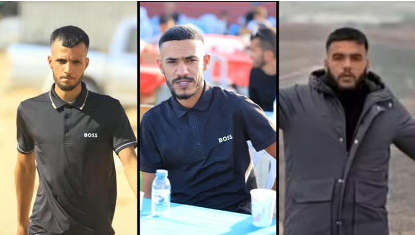 M3_eee's tweet photo. The first photos of the three Israeli "spies" arrested in Egypt
The Israeli newspaper *Yedioth Ahronoth* published photos of the three "spies" detained in Egypt; all of them belong to the Al-Azazmeh tribe from the Negev town of Segev Shalom.

The detainees are Bilal Masoudin (27, married with two children), Bilal Salem Abu Aish (28, married with five children), and Ahmed Al-Doji (25).

The Hebrew newspaper reported that the three men were apprehended by Egyptian General Intelligence at the Taba crossing on March 21, after being ordered to exit their taxi and transfer into Egyptian intelligence vehicles.

*Yedioth Ahronoth* stated that Egyptian authorities continue to withhold information regarding the fate of the three Negev Bedouin Israelis—who have been detained for six months—while Tel Aviv acknowledges its inability to obtain official details, offering only brief responses that leave the families in a state of growing anxiety.

The newspaper added that the families received messages indicating the detention was not due to a criminal offense, but rather matters concerning Egyptian national security.

It noted that the families had maintained media silence for months in hopes of the men's release, but all inquiries proved futile; even the Egyptian lawyers hired by the families resigned after failing to secure any information. Meanwhile, the Israeli Foreign Ministry, the Prime Minister's Office, and the President's Office have offered only terse replies, stating simply that they would provide updates the moment any new information became available. It was noted that former Knesset member Taleb a-Sana—a lawyer—was retained by the families to handle this obscure case. He contacted Prime Minister Benjamin Netanyahu, President Isaac Herzog, and Foreign Minister Gideon Sa'ar, but received only brief responses stating that the matter was being addressed. He expressed frustration at the lack of a serious response, contrasting this with the immediate attention Israelis detained elsewhere in the world typically receive.

*Yedioth Ahronoth* reported that lawyer Yitzhak Meltzer, based in Be'er Sheva, also contacted relevant Israeli government ministries but failed to obtain answers. Meanwhile, Merav Marx, Director of the Diplomatic and Civil Law Department at the Foreign Ministry, stated that the ministry has been working with the relevant Egyptian authorities since March 21. She confirmed her understanding that the three men are in custody but noted that she lacks further information, despite numerous inquiries.

The Hebrew newspaper added that Israel’s Ambassador to Egypt, Ori Rotman—who is operating from Tel Aviv because his credentials have not yet received Egyptian approval—refused to comment on the detention case and referred the newspaper to the Foreign Ministry spokesperson. Meanwhile, former MK Taleb a-Sana, upon visiting the Egyptian Embassy in Tel Aviv and meeting directly with the Egyptian consul, found that the only response provided was that the three men were in custody.

It was further noted that the Israeli Foreign Ministry issued a statement confirming it is handling the case of three Israeli citizens in Egypt with whom contact has been lost. The ministry stated that it had submitted requests to Egyptian authorities for official information but had not yet received an adequate official response; it affirmed that it would continue to engage with Egyptian authorities and maintain contact with the families. Source: Yedioth Ahronoth