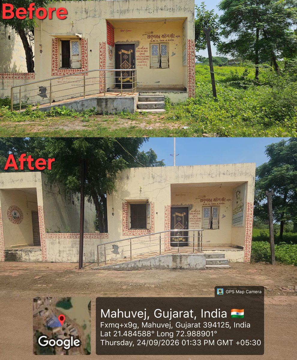 MangrolTdo's tweet photo. માંગરોળ તાલુકાનાં વિવિધ ગામોમાં "સેવા સંકલ્પ અભિયાન" અંતર્ગત  સાફ-સફાઈની કામગીરી કરવામાં આવી. https://t.co/7FisGqJorl