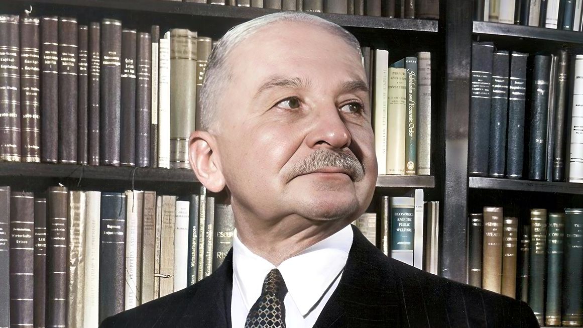 VoLSubstack's tweet photo. “The Marxians’ love of democratic institutions was a stratagem only, a pious fraud for the deception of the masses. Within a socialist community there is no room left for freedom.”

— Ludwig von Mises https://t.co/ittkGXmaLW