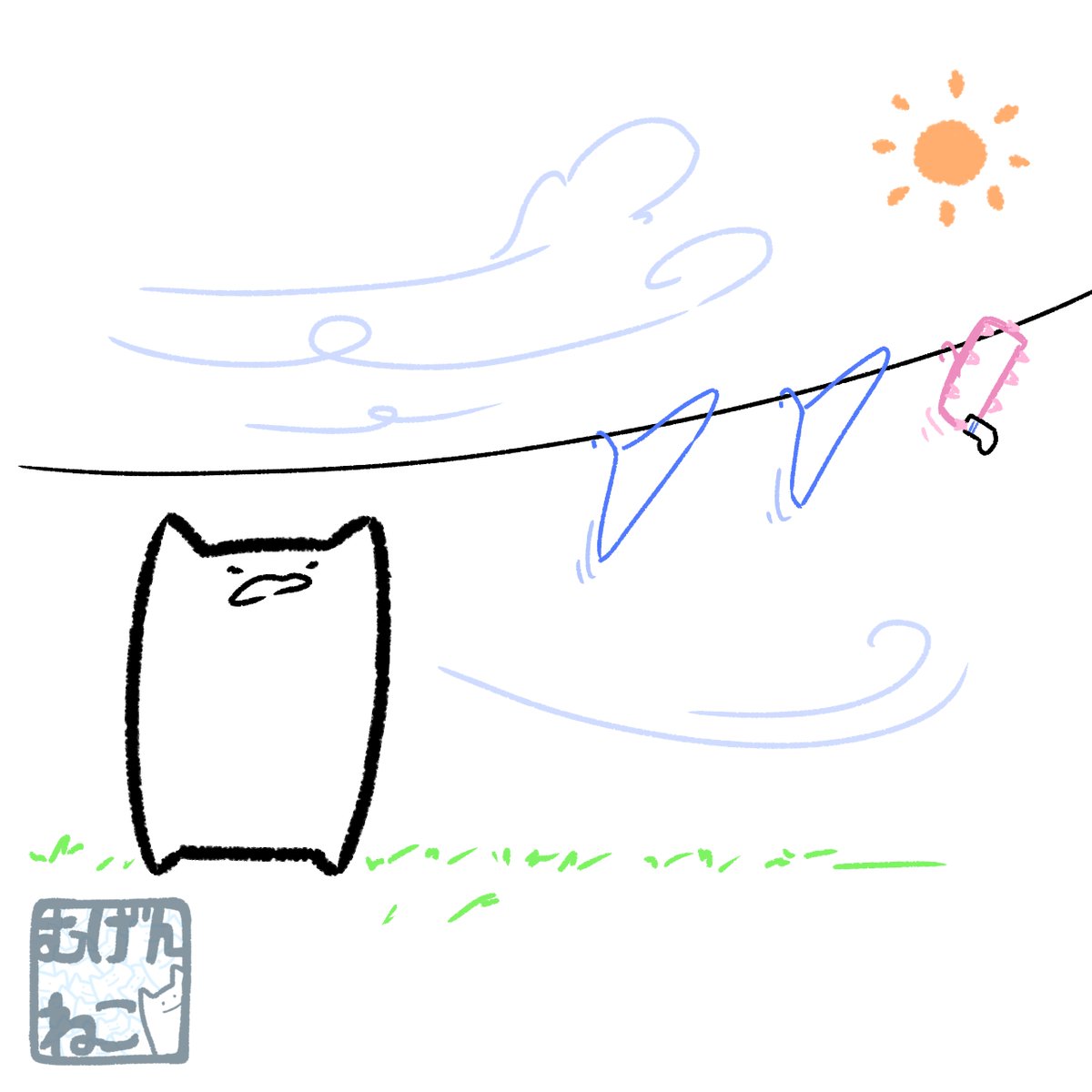 neko_infinite's tweet photo. 飛んでった。
#イラスト #ゆるいイラスト #むげんねこ https://t.co/RzDkdzx25W