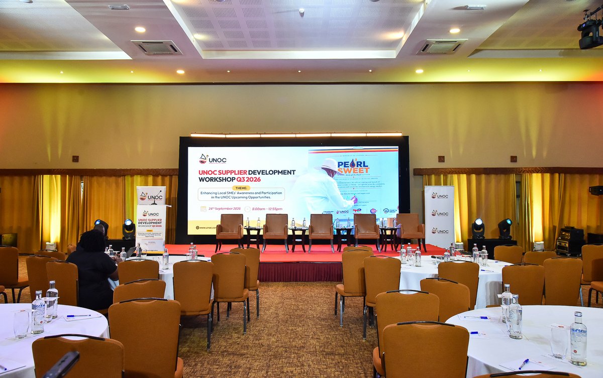 SRCC_Uganda's tweet photo. We are delighted to provide the setting for the @UNOC_UG Supplier Development Workshop Q3 2026, bringing together stakeholders to strengthen local SMEs’ awareness and participation in UNOC procurement opportunities.
#CreatingValueForGenerations #visitmunyonyo https://t.co/S8CbiQOGYY