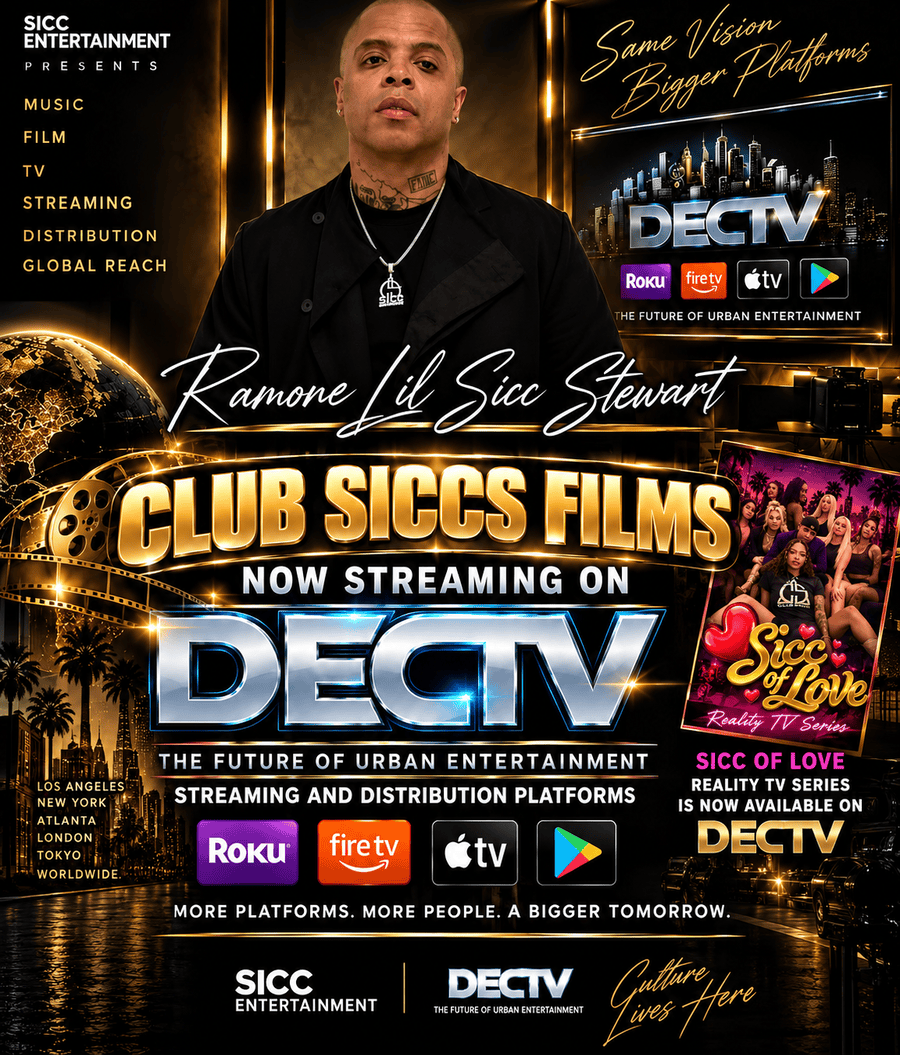 Juelsofrome's tweet photo. Juels of Rome's Updates: Lil Sicc Enters a New Era as Club Siccs Films Finds a New Home on https://t.co/eLw3VMfOQw https://t.co/lyglqabfWz #LilSiccEntertainment #ClubSiccs #lilSicc #RamoneStewart #SiccofLove #DECTV @lilsiccATX #clubsiccsfilm https://t.co/RftB01tgM1