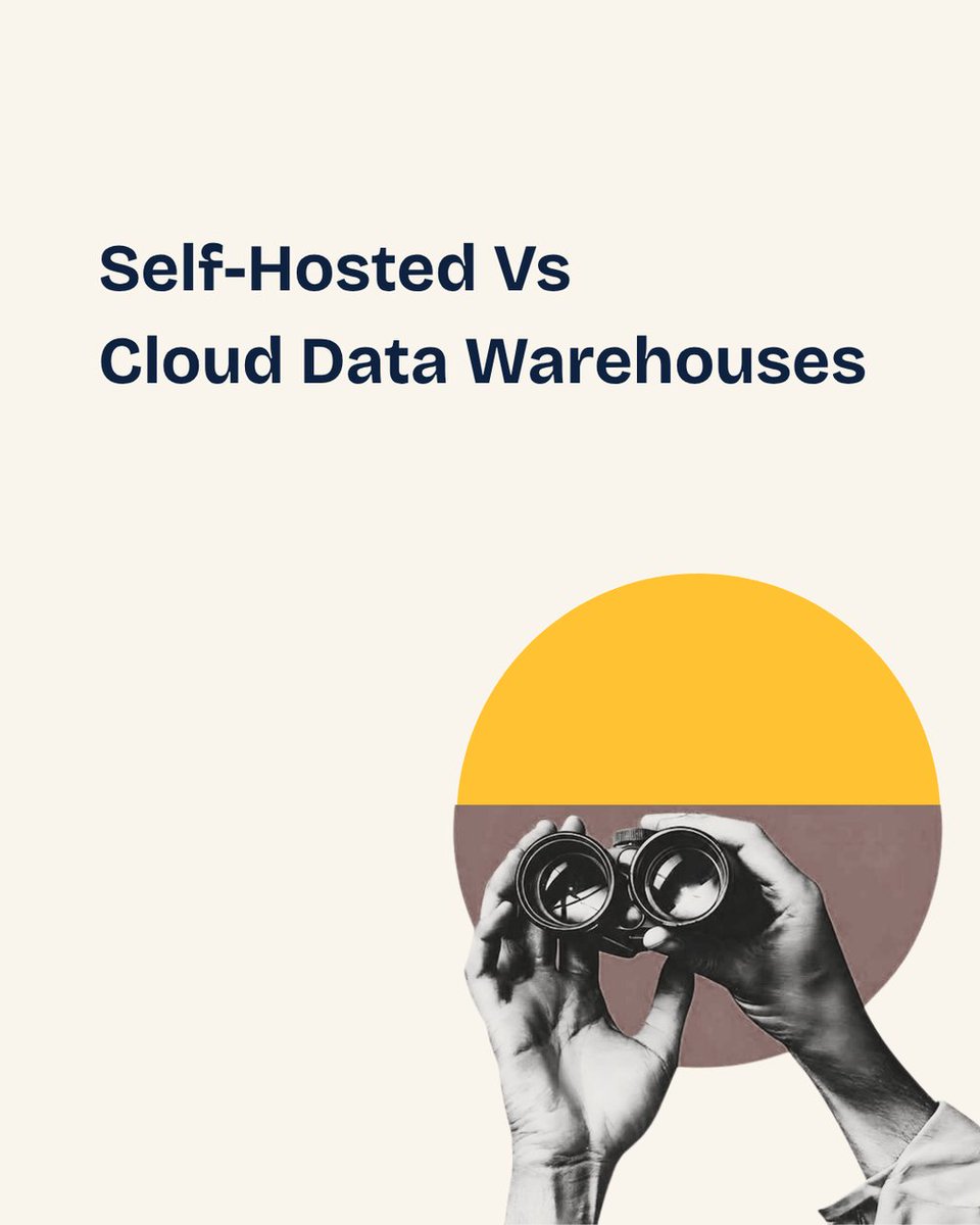 ClideyOfficial's tweet photo. Self-hosted or cloud data warehouse? What does your team actually run on?

1. Self-hosted, full control
2. Cloud, someone else's problem
3. A mix of both
4. Honestly? Still deciding

Check the comments for the full breakdown, and explore WhoDB at https://t.co/1WhgtdpEnS https://t.co/eEsu8aNFVp