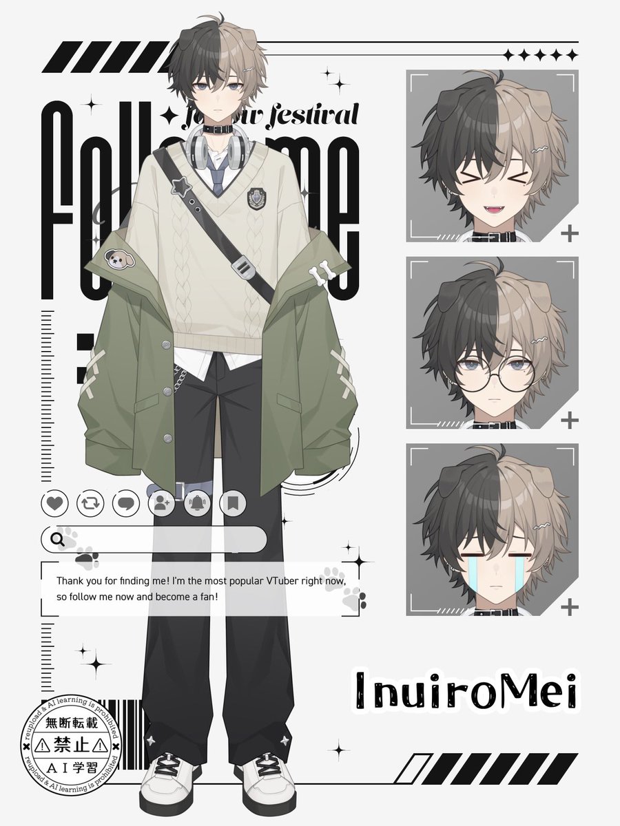 InuiroMei's tweet photo. #イラストレーター募集 

各媒体アイコン画像にも使う"一枚絵"
を描いてくださる方を探してます🙇‍♂️

【料金】15000円以内（あくまで目安）
※それ以上でも提案歓迎✨
【希望納期】10月末までには🙇‍♂️

頂いたメッセージは全て拝見した上で
9/27中にはお願いにあがります🙇‍♂️🙏

#有償依頼 #絵師募集 https://t.co/ZcJA4p3NQ2
